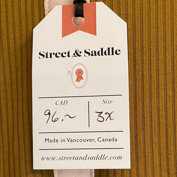 Street & Saddle in Brown & Cream Equestrian Top - Picture 5 of 7